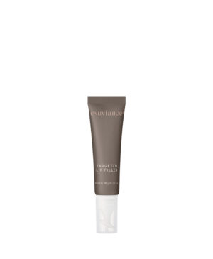 Exuviance produkten targeted lip filler mot en vit bakrund.
