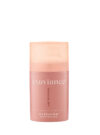 Exuviance produkt hydrafirm moisturizer mot en vit bakund.