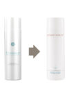 Bilden presenterar en utseende förändring för produkten hydrasoothe refresh toner.